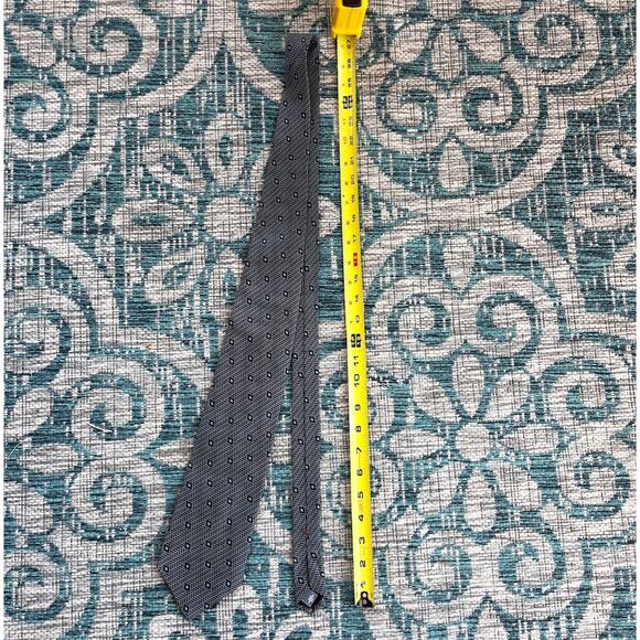 Vintage Peter Thomas by Superba 100% Italian Silk Necktie Geometric Tie - Picture 5 of 6